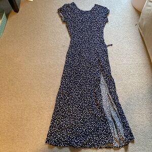 Urban outfitters cap sleeve midi dress